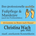 Fußpflege Rhein-Neckar - Christina Wach  ⭐ ⭐ ⭐ ⭐ ⭐